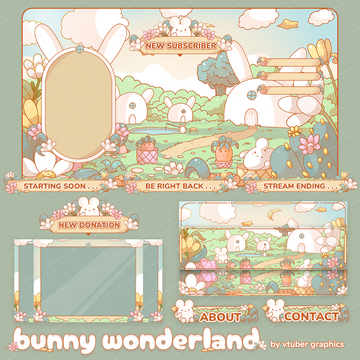 Bunny Wonderland Stream Package