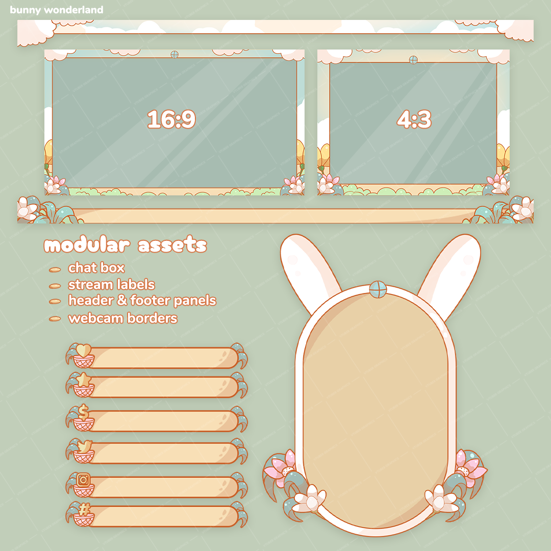 Bunny Wonderland Stream Package
