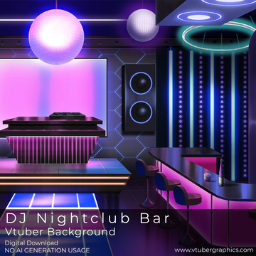 DJ Nightclub Bar Background