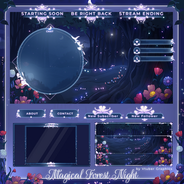 Magical Forest Night Stream Package