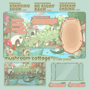 Mushroom Cottage Stream Package