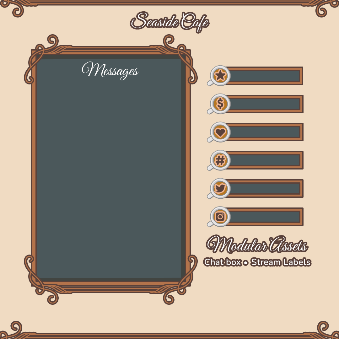 Seaside Cafe Stream Package