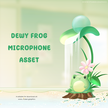 Dewy Frog Microphone Asset