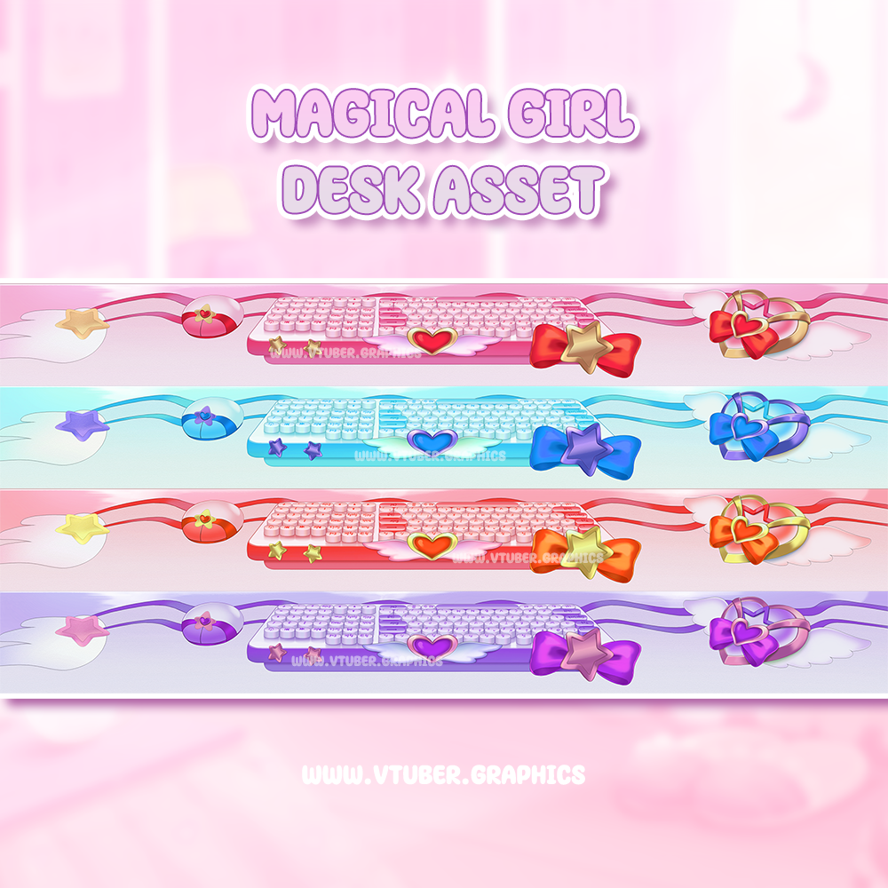 Magical Girl Desk Asset