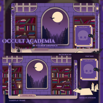 Occult Academia Overlays