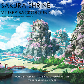 Sakura Shrine Background