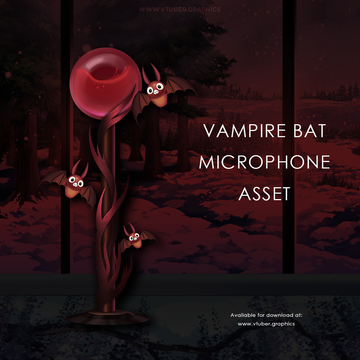 Vampire Bat Microphone Asset