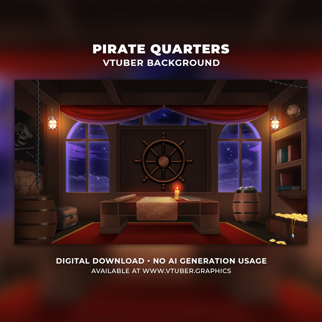 Pirate Quarters Background