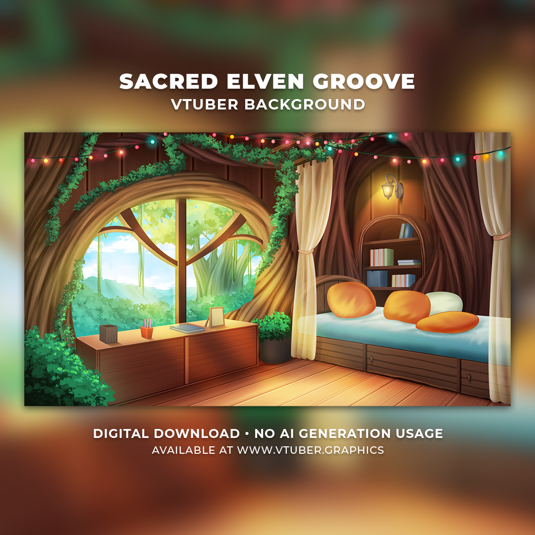 Sacred Elven Groove Background