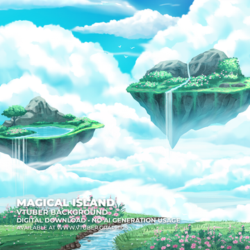 Magical Island Background