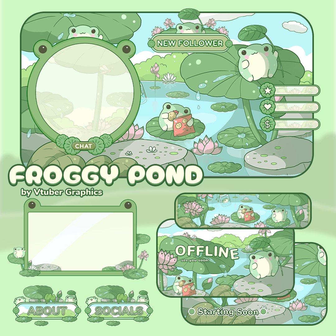 Froggy Pond Stream Package