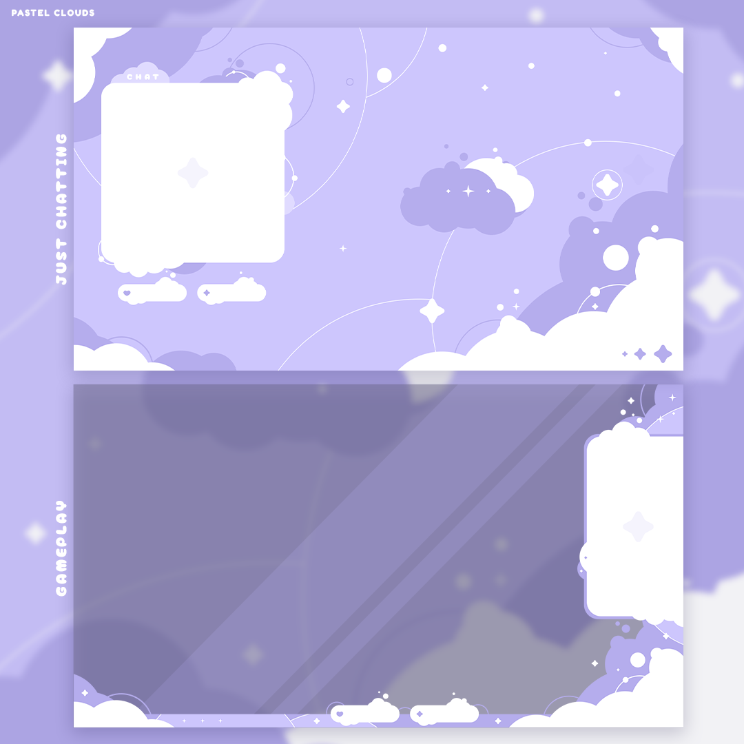 Pastel Clouds Stream Package