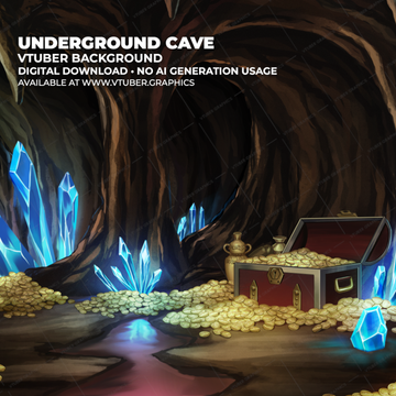 Underground Cave Background