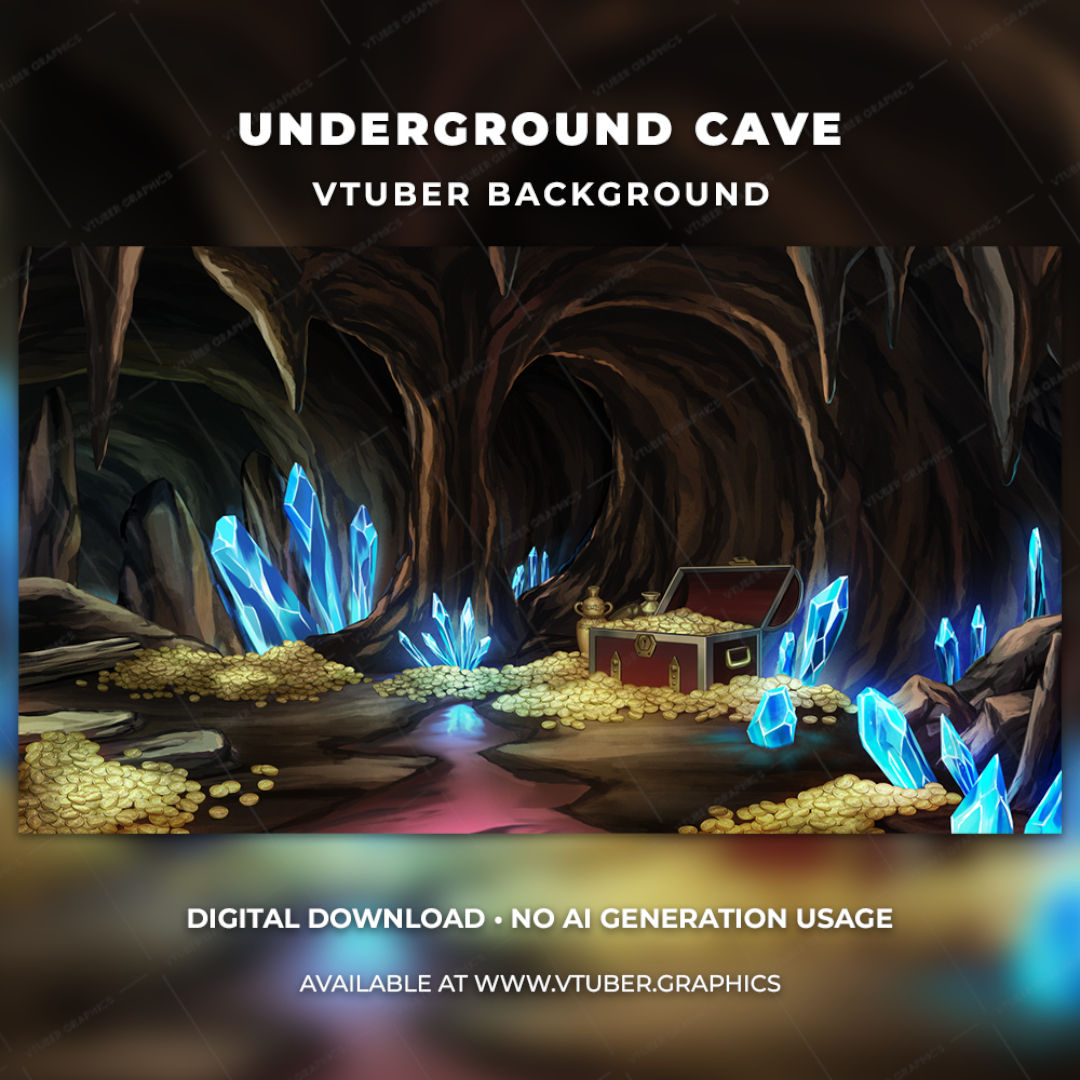 Underground Cave Background