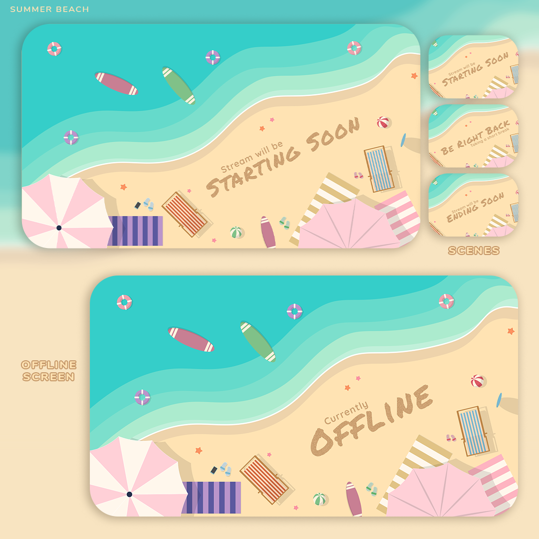Summer Beach Stream Package