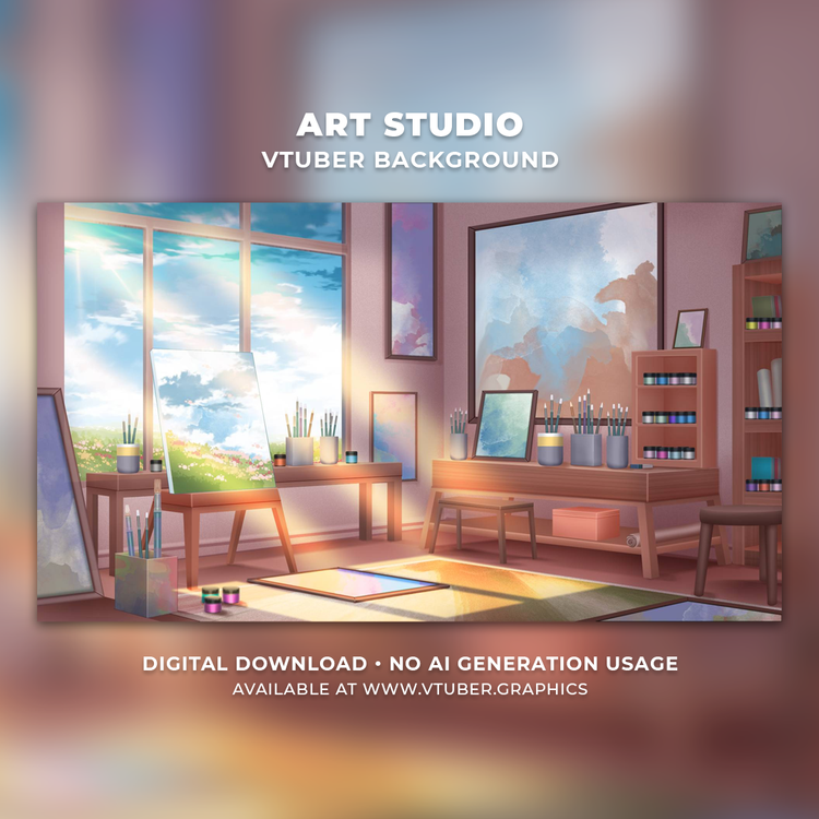 Vtuber Graphics | Premades for Virtual Youtubers and Content Creators!