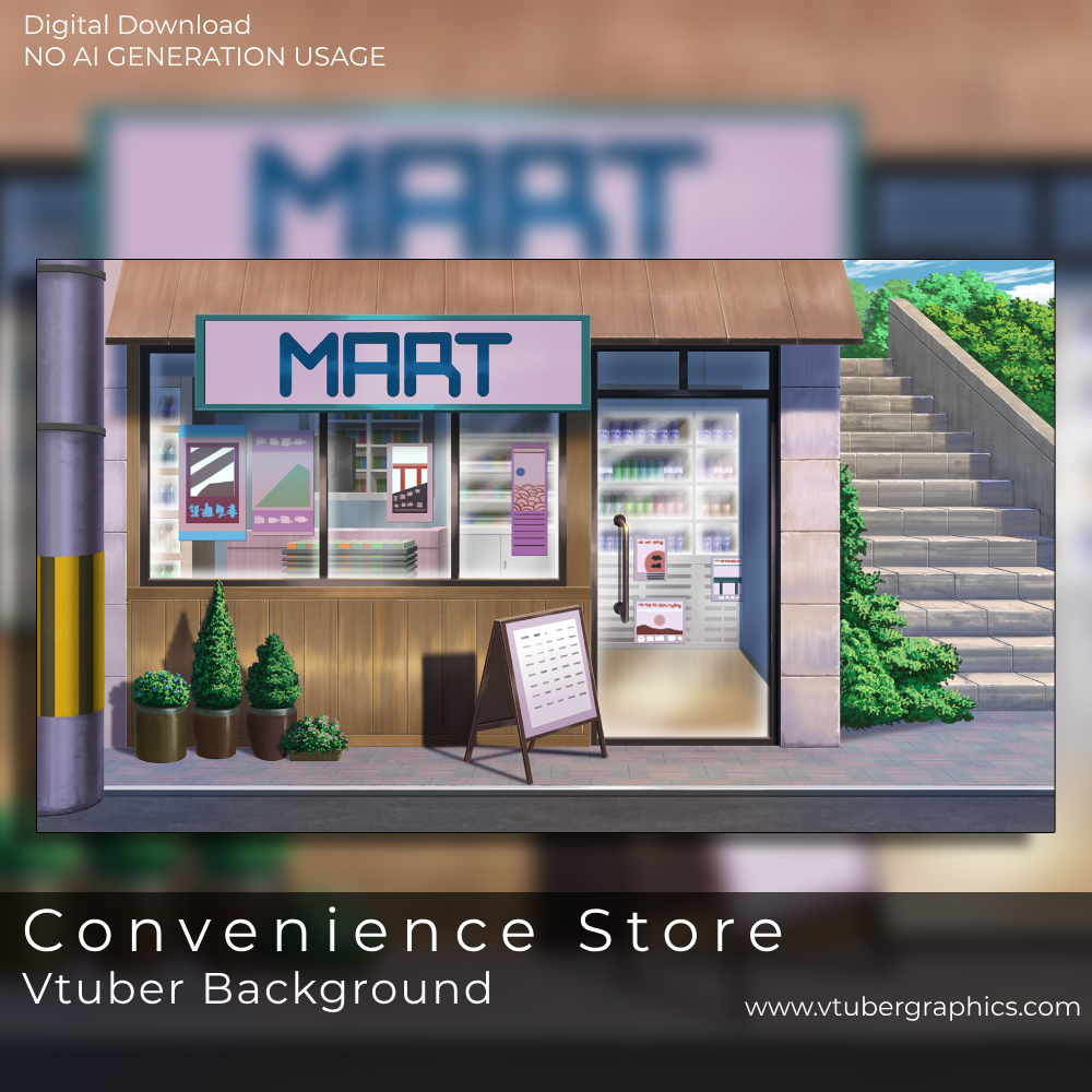 Convenience Store Background