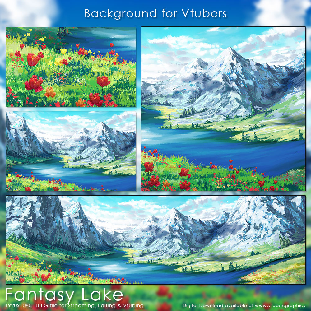 Fantasy Lake Background