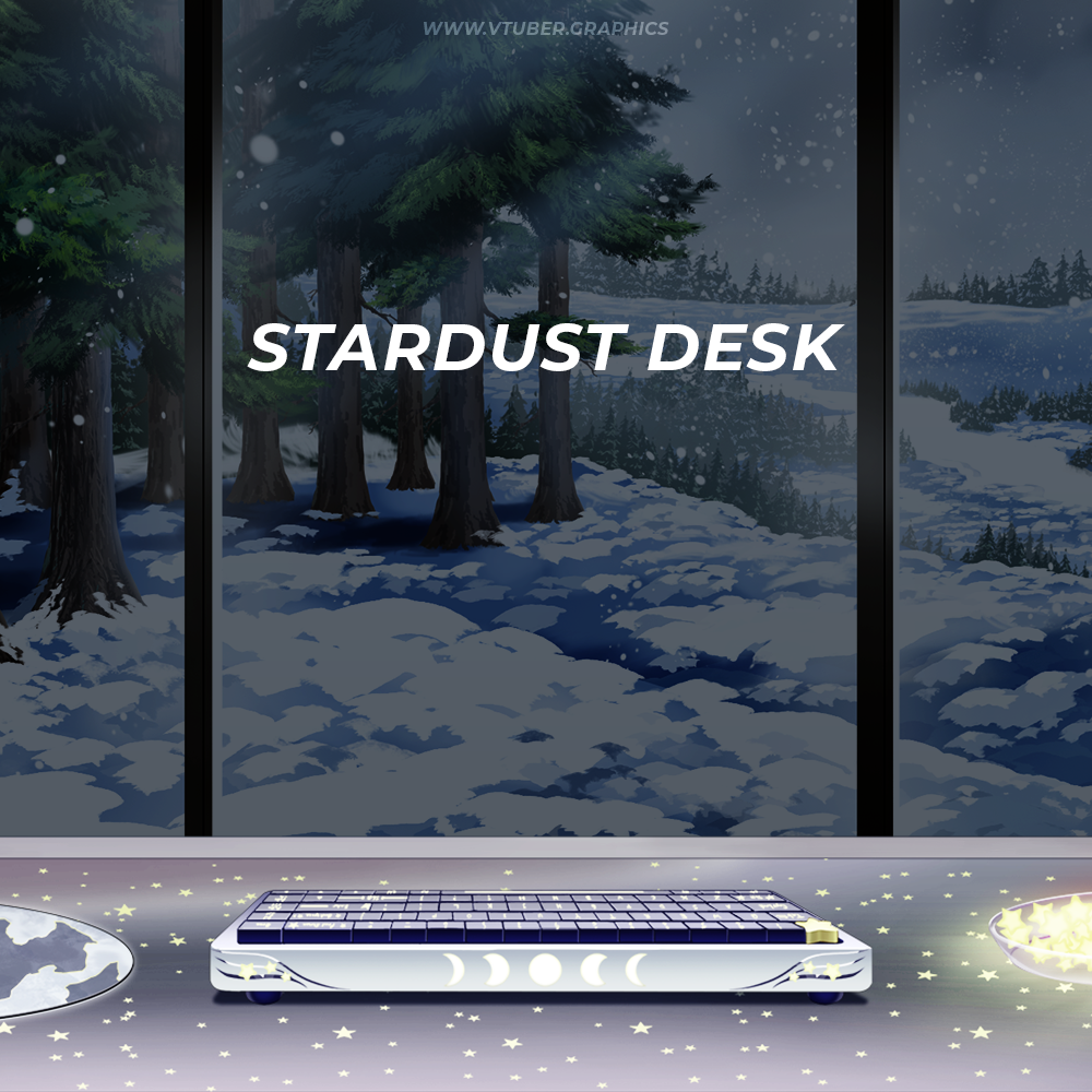 Stardust Desk Asset