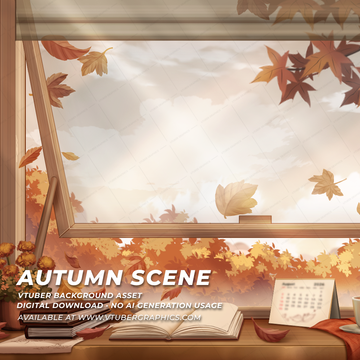 Autumn Scene Background + UI