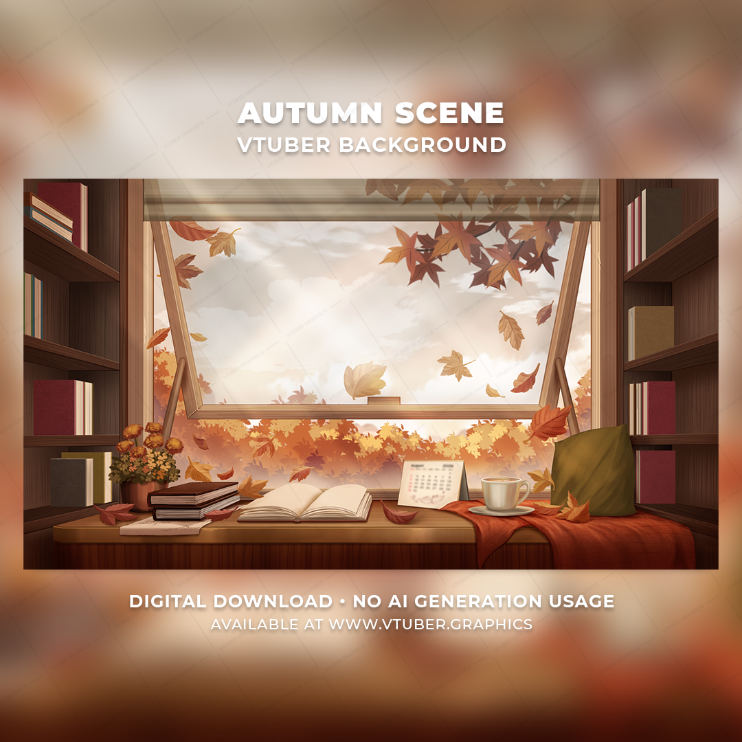 Autumn Scene Background + UI