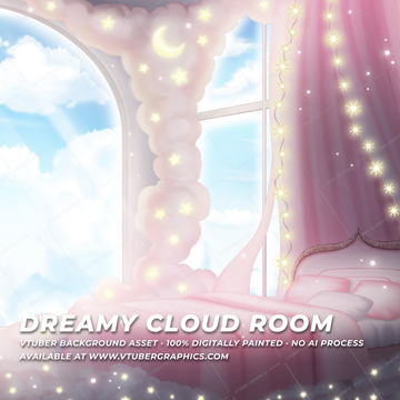 Dreamy Cloud Room Background