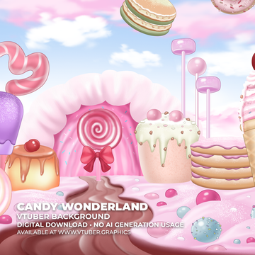 Candy Wonderland Background