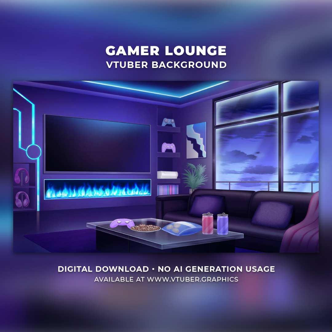 Gamer Lounge Background