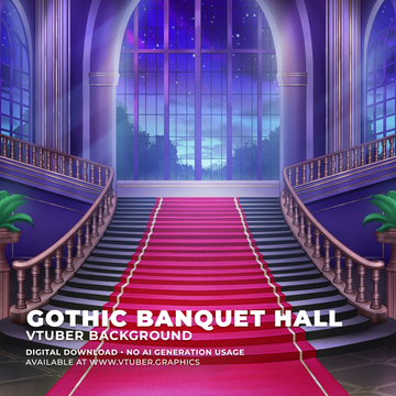 Gothic Banquet Hall Background