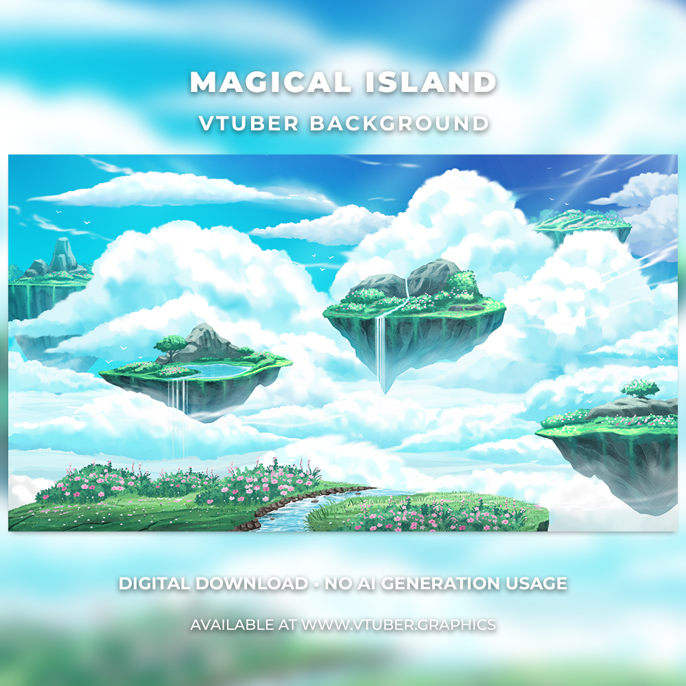 Magical Island Background