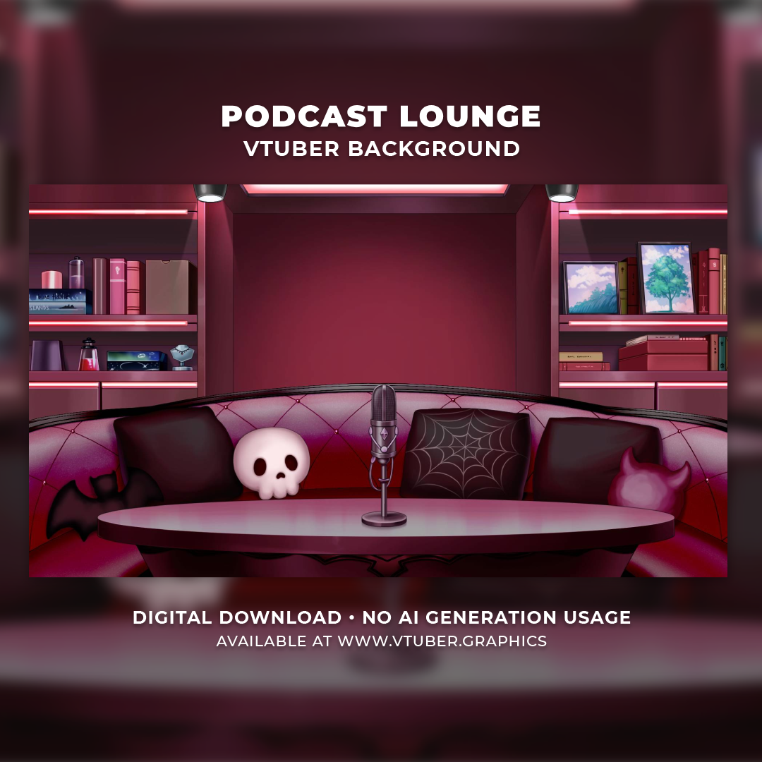 Podcast Lounge Background